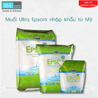 Muối Epsom chính hãng từ Mỹ - túi 500 gram