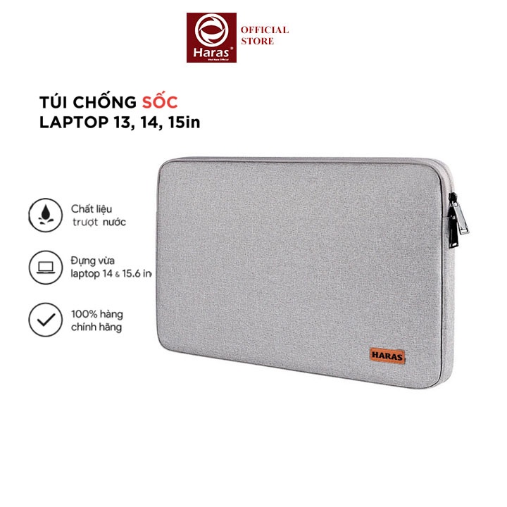 Túi Chống Sốc Bảo Vệ Laptop Macbook 13 inch 14inch 15inch HARAS TCS01