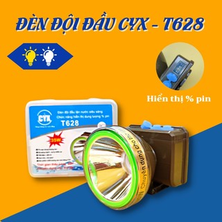 Đèn pin đội đầu chống nước chóa 7cm ND-628