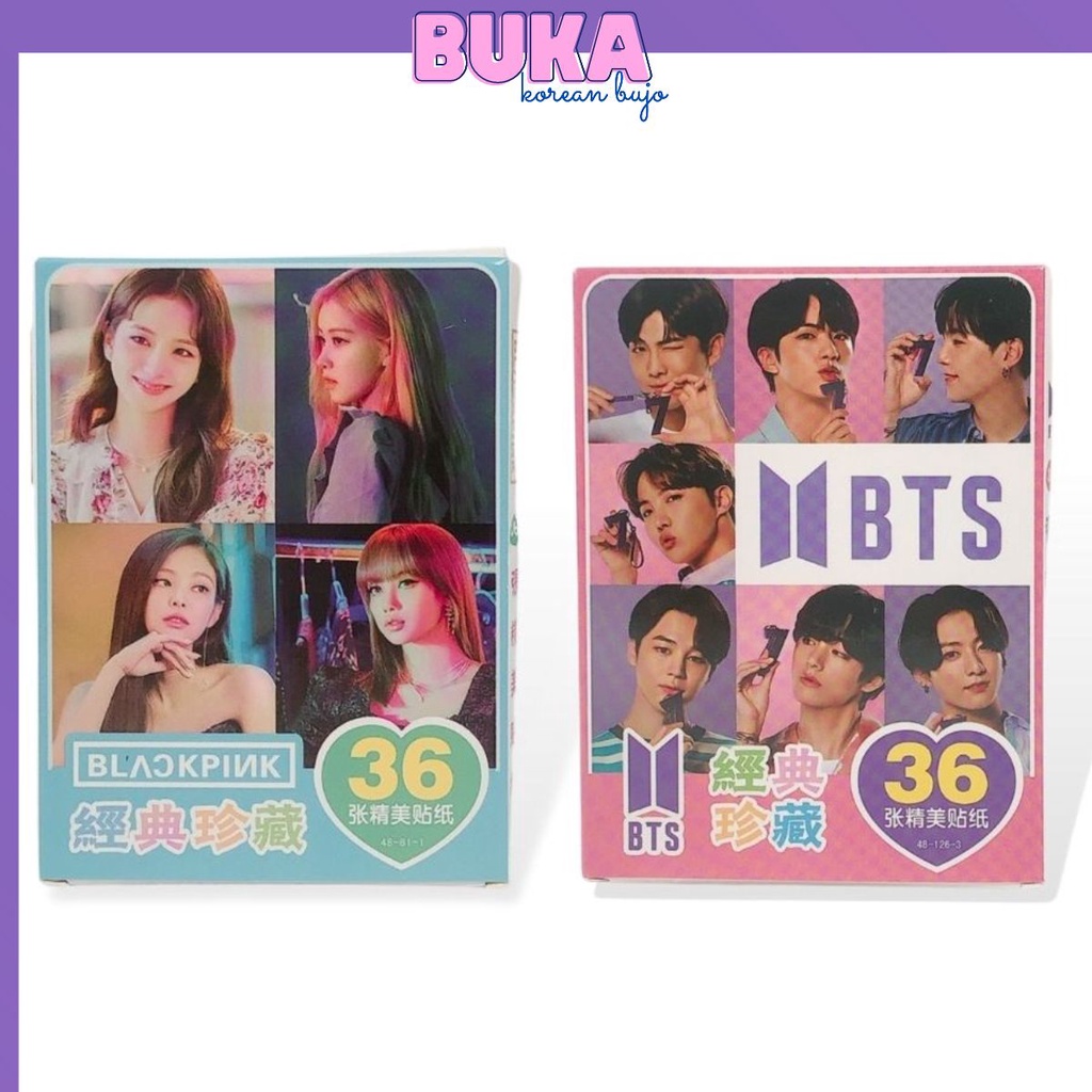 Hộp ảnh nhóm nhạc BTS và Twice 36 ảnh - ảnh thần tượng kpop dành cho fan KP
