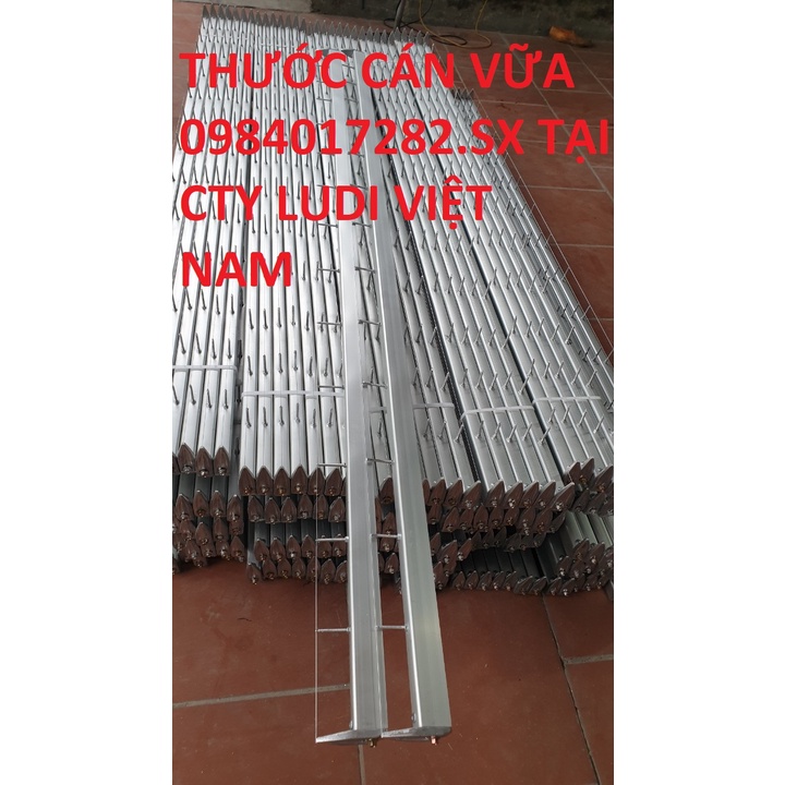 HÀNG CAO CẤP -THước Cán Vữa Thợ Xây . tặng thêm dây đàn.thước 1.5 m