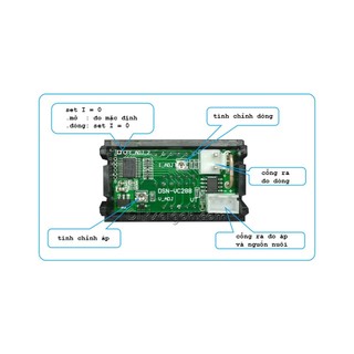 Module đo áp 0-100V và đo dòng 10A