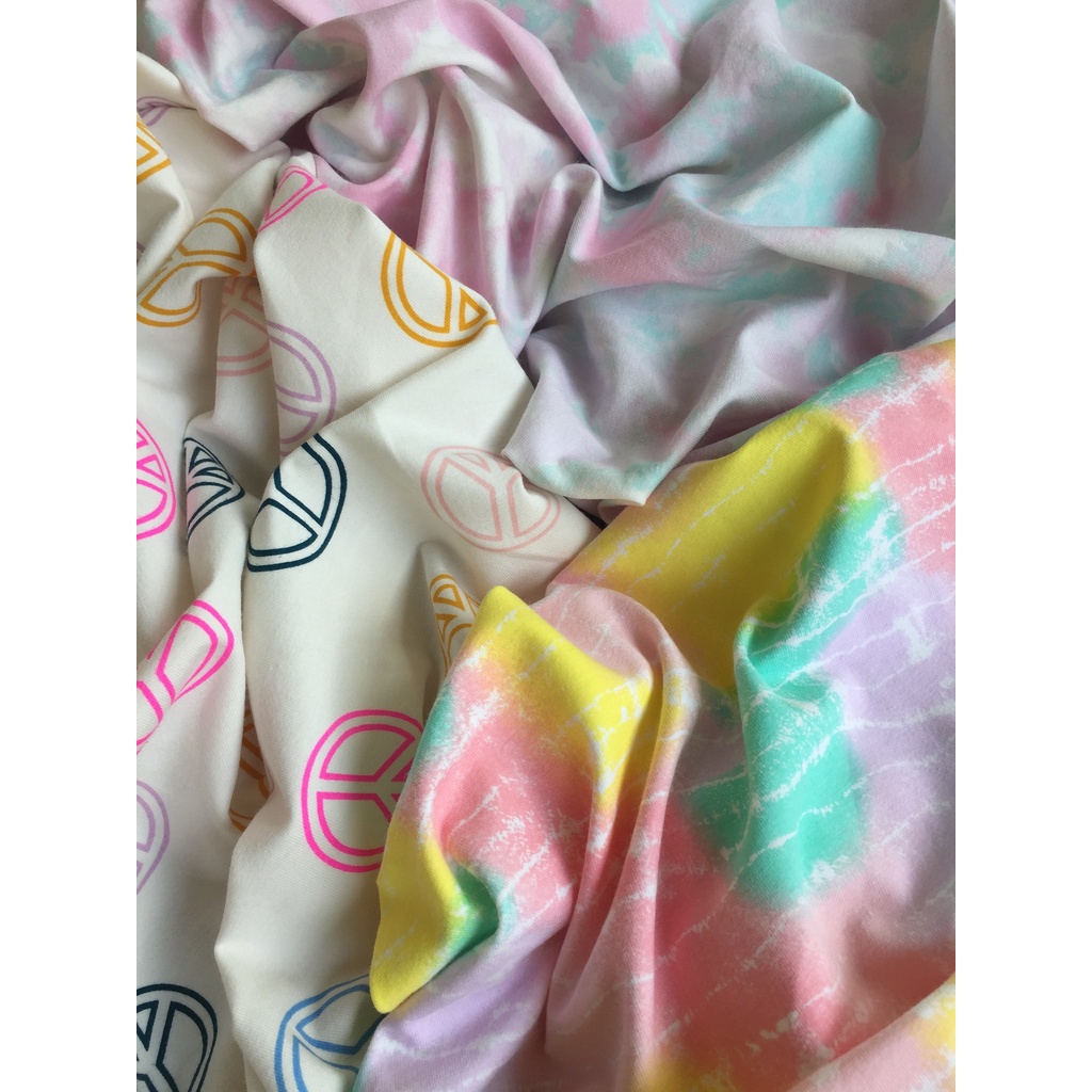 Vải COTTON loang 4c Gap hàng xuất dư, chất vải siêu đanh, đẹp. Định lượng 2.5m/kg, khổ vải ngang 1.7m - 1.8m