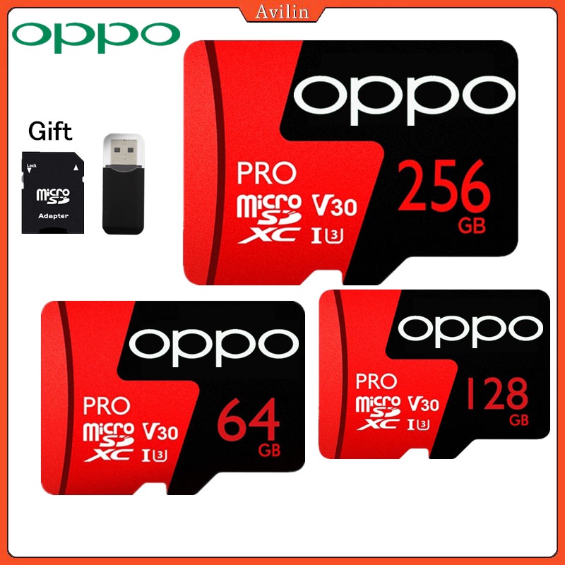 OPPO Thẻ Nhớ Tốc Độ Cao 512GB Class10 256GB 128GB 64GB 32GB 16GB Micro SD 128GB