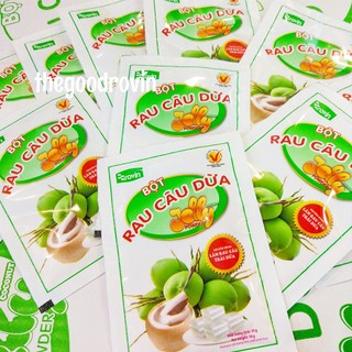 [BÁN CHẠY NHẤT] Bột Rau Câu Dừa Rovin (Hộp 12 Gói)