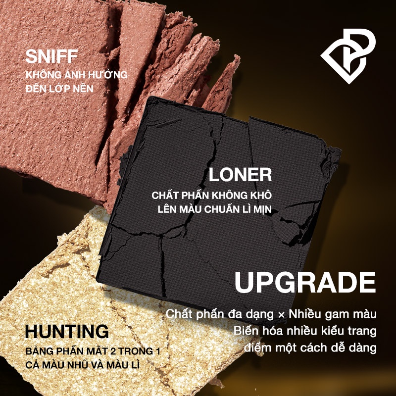 Perfect Diary Bảng phấn mắt PERFECT DIARY 12 màu sắc tông lì và ánh nhũ lấp lánh kèm cọ trang điểm 14g Động vật mắt bóng Đánh dã cho nàng báo này Red fox màu nâu perfect diary
