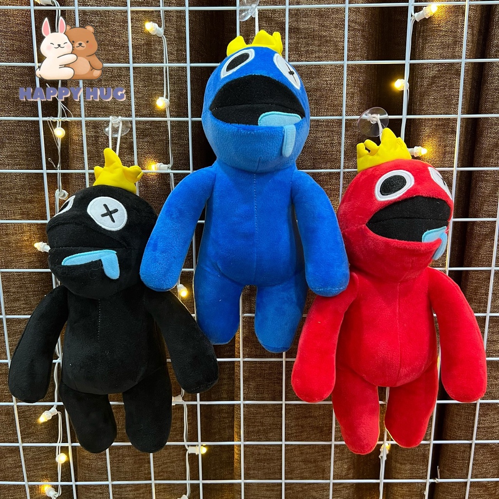 Gấu bông Roblox Rainbow Friends Cầu Vồng nhiều màu size 30-40-60cm, đồ chơi thú nhồi bông cho bé - Happy Hug