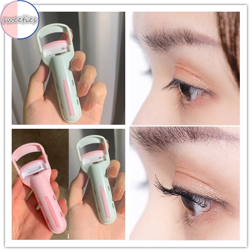 Dụng Cụ Bấm Cong Mi 3D Tự Nhiên Lâu Trôi Nhỏ Gọn Cho Nữ