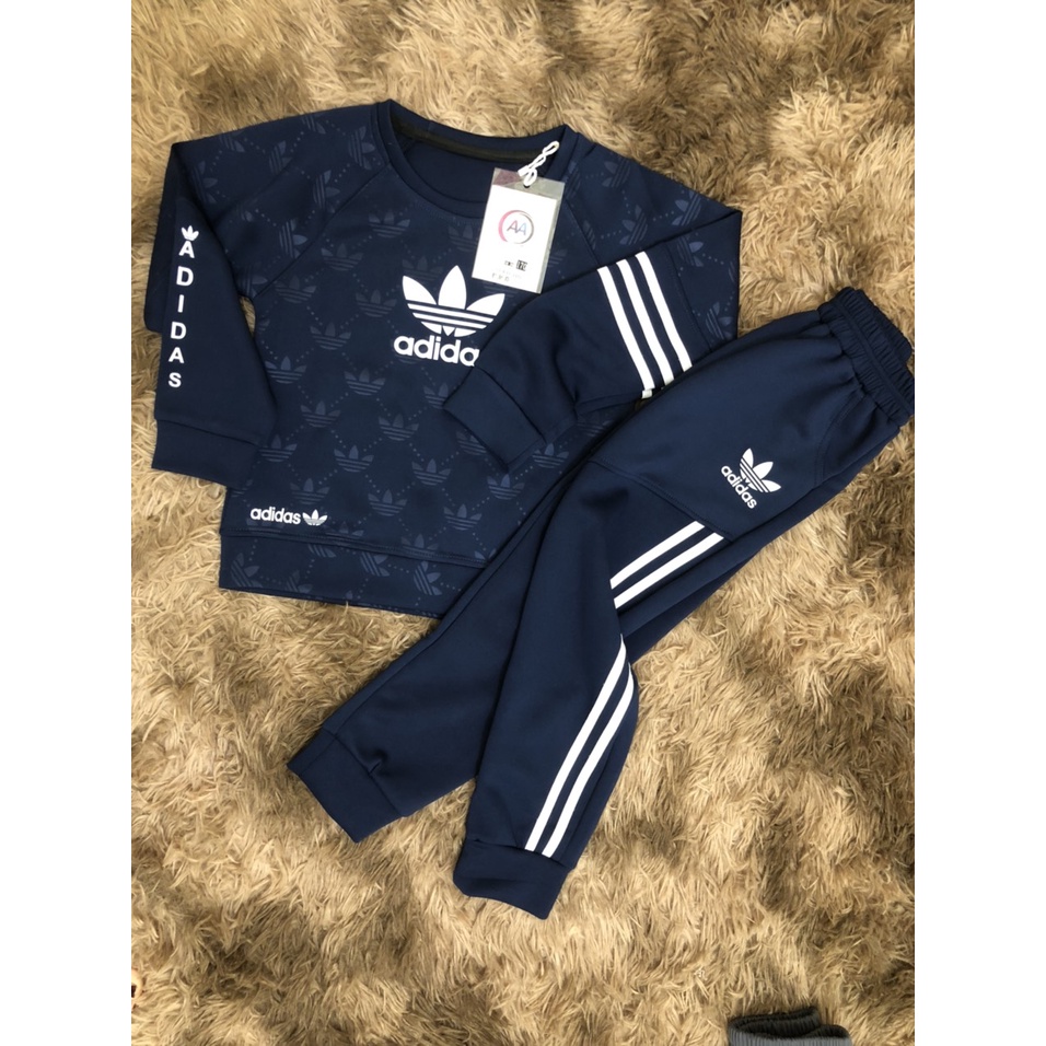 Bộ dài tay adidas cho bé trai từ 20-35kg, Bộ Thể thao bishop_kid