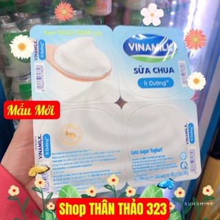 Sữa Chua Vinamilk Có Đường/Ít Đường/ Không Đường / Trái Cây (1Lốc x 4hộp)