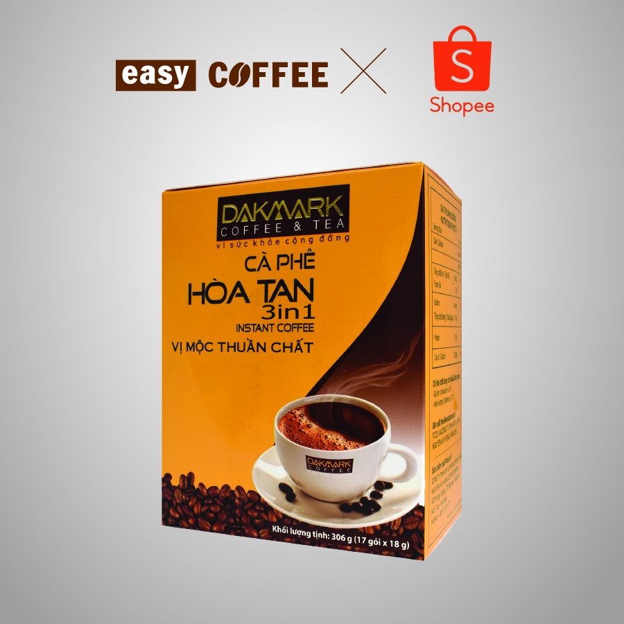 Cà Phê Hòa Tan 3in1 Dakmark - Easy Coffee