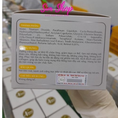 Kem Dưỡng Da Body Retinol Nicos Beauty Chính Hãng Thượng hạng SimShop20 Dưỡng trắng body toàn thân 200g | BigBuy360 - bigbuy360.vn