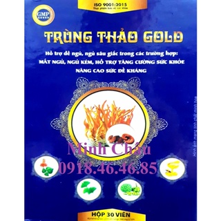 Trùng thảo gold hỗ trợ tăng cường sức khỏe, nâng cao sức đề kháng - ảnh sản phẩm 1