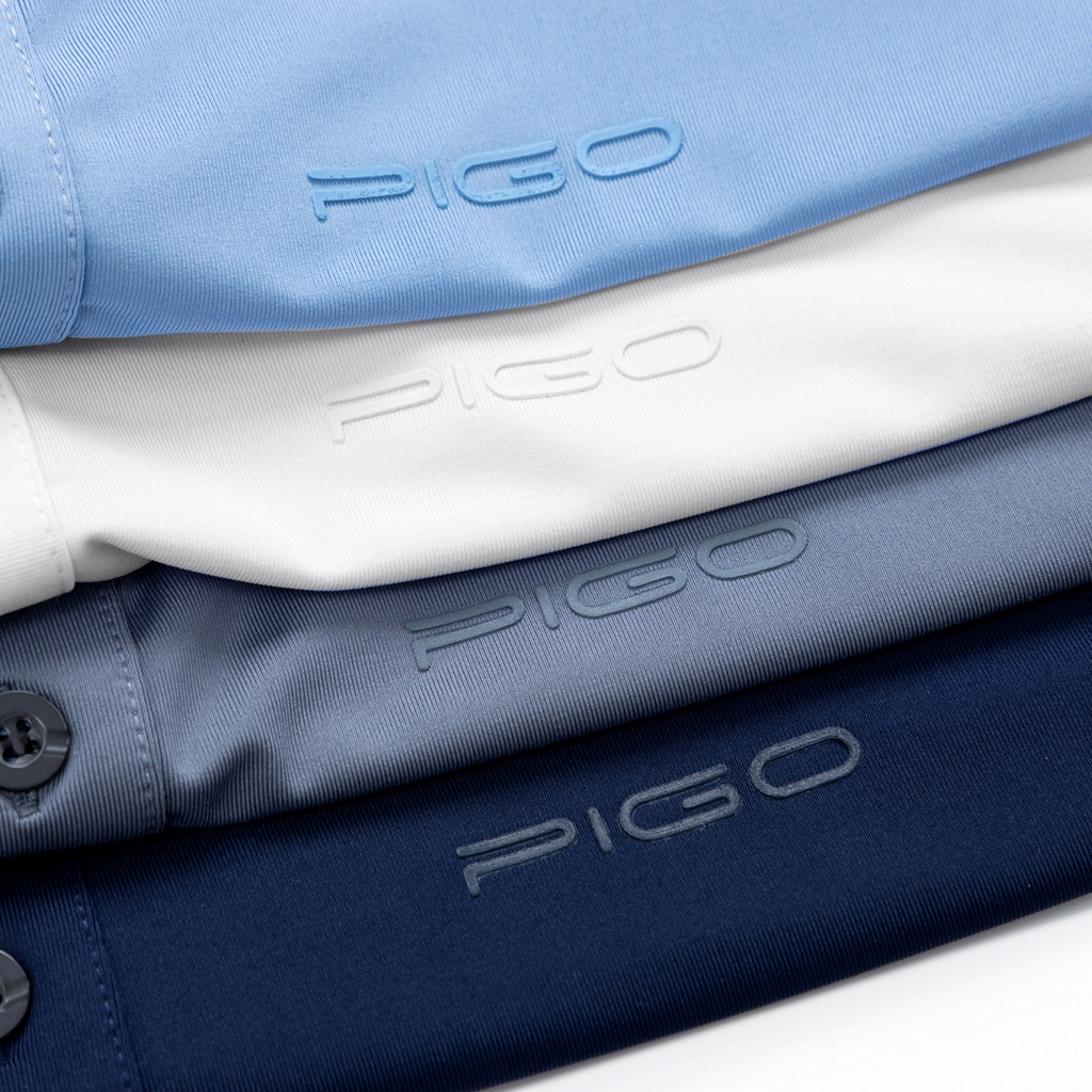 Áo thun thể thao nam dài tay cổ bẻ chất coolmax Amanbasic AMADT05