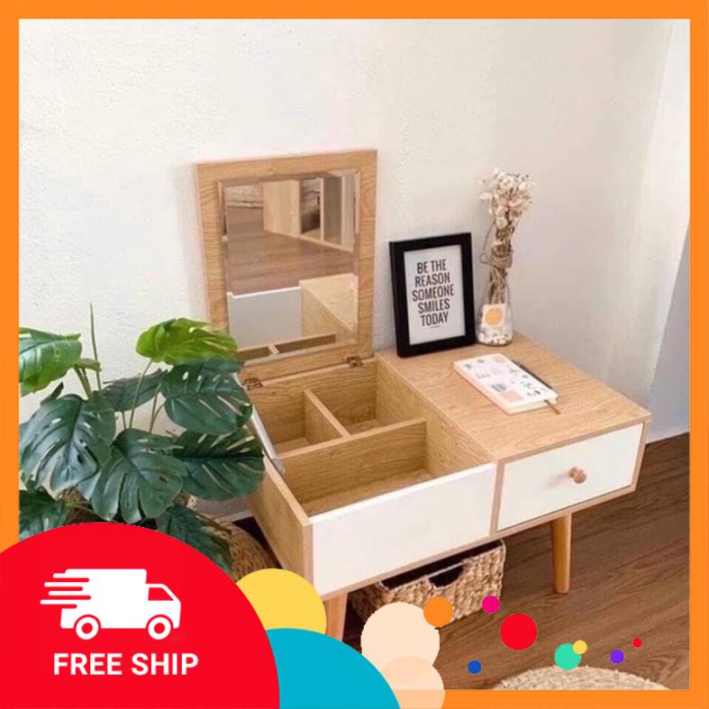 Bàn Trang Điểm Có Gương Ngồi Bệt Hot Nhất Năm