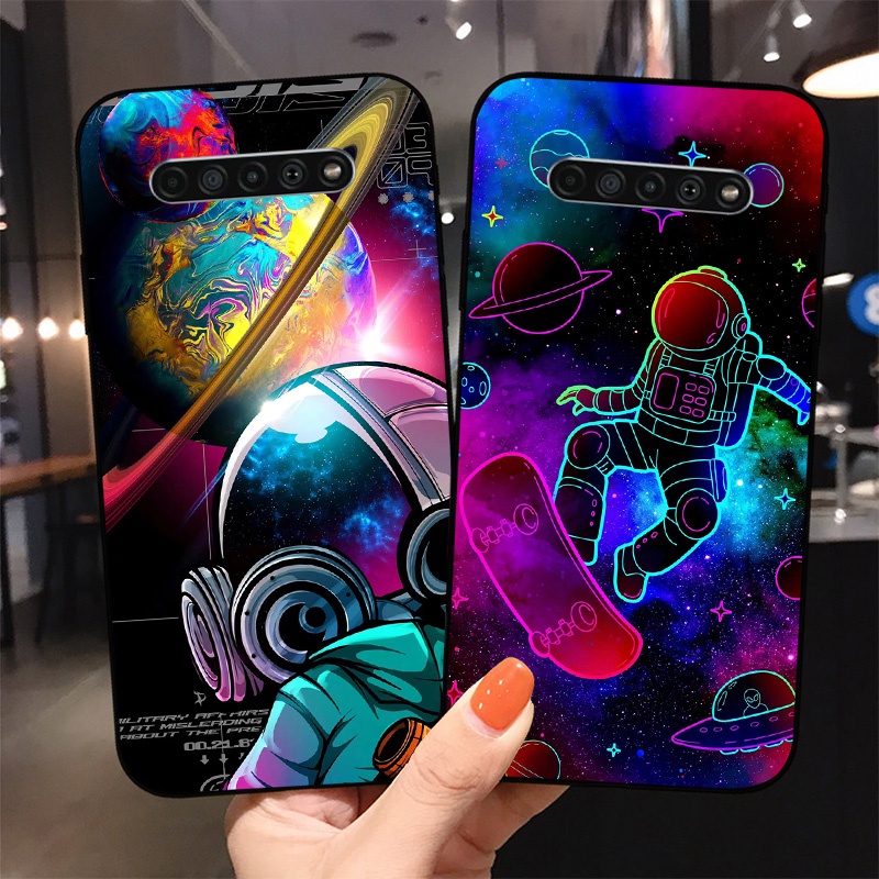 Ốp Điện Thoại Họa Tiết Phi Hành Gia Cho LG V60 ThinQ 5G