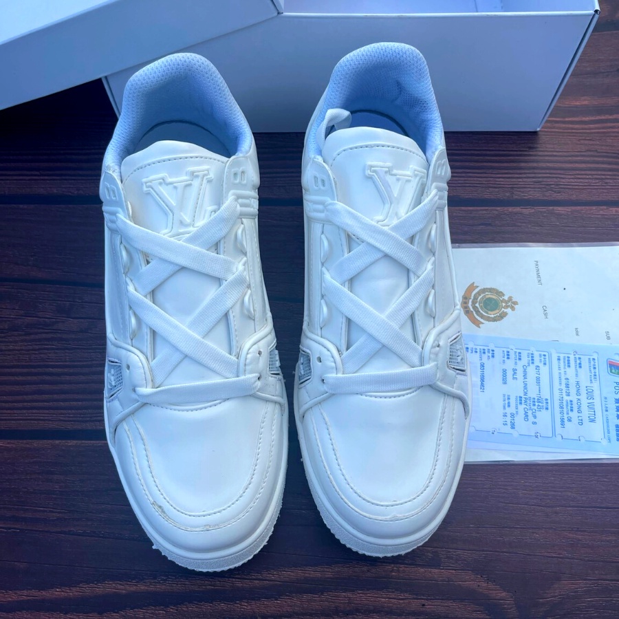Giày sneaker LV Trainer hàng QCCC