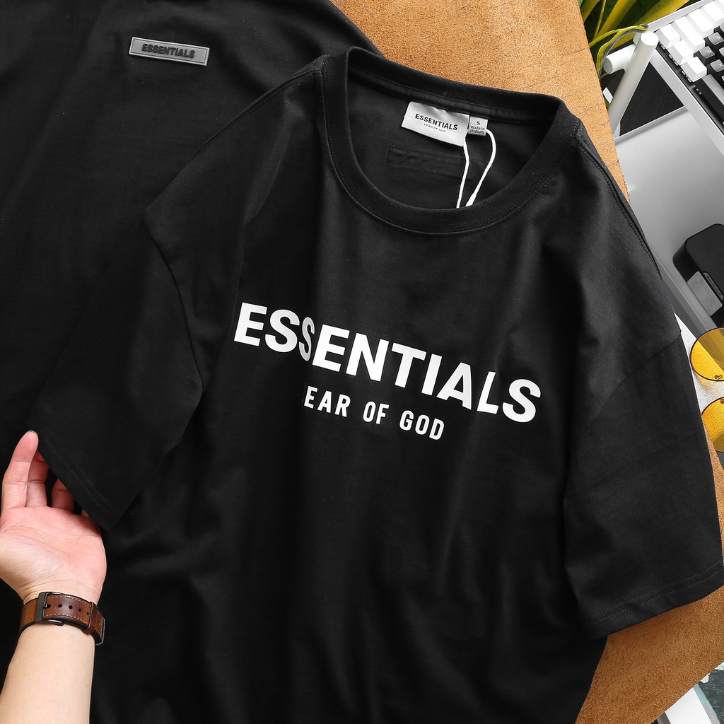 Áo thun thời trang tay lỡ unisex, chất cotton 2 chiều dày dặn, form oversize ES3