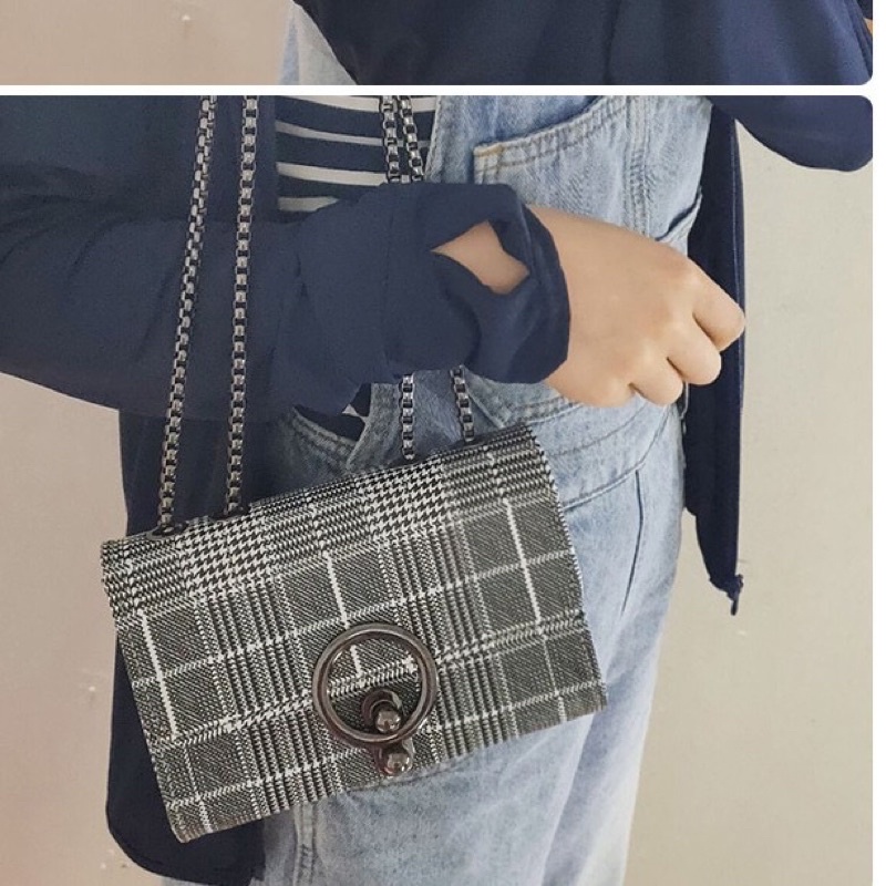 Túi Đeo Chéo Nữ Thời Trang, Deo Vai, Kẹp Nách Khoá Tròn Cao Cấp , Sang Chảnh GL70