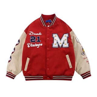 Áo Khoác Bóng Chày Phong Cách Hip Hop Thời Trang Mùa Thu Dành Cho Nam Và Nữ varsity jacket áo varsity jacket áo khoác varsity jacket varsity jacket nam varsity jacket 2hand áo varsity jacket nam varsity jacket bomber