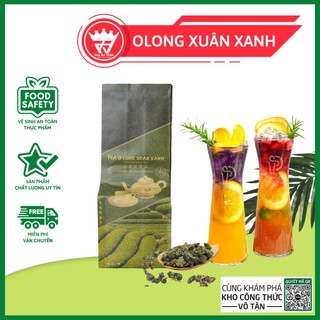 Trà olong xuân xanh wecha 500gr - olong spring tea, pha trà uống hằng ngày, trà trái cây