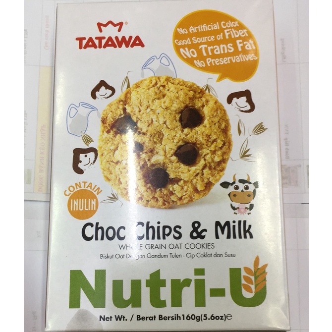 Bánh quy nutri-u Tatawa Hộp 3 loại