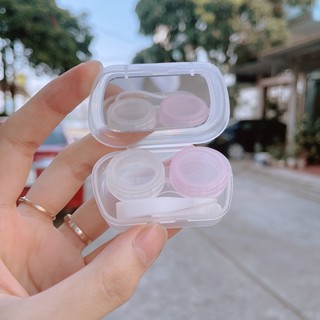 Bộ Dụng Cụ Đeo Lens Mắt Gồm 3 Món [Khay Gương]