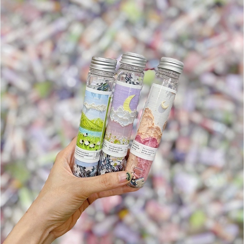 Tranh Ghép Hình Mini Đáng Yêu Dạng Ống