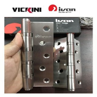 Bản lề inox vicikini - ivan 100 dày 3mm