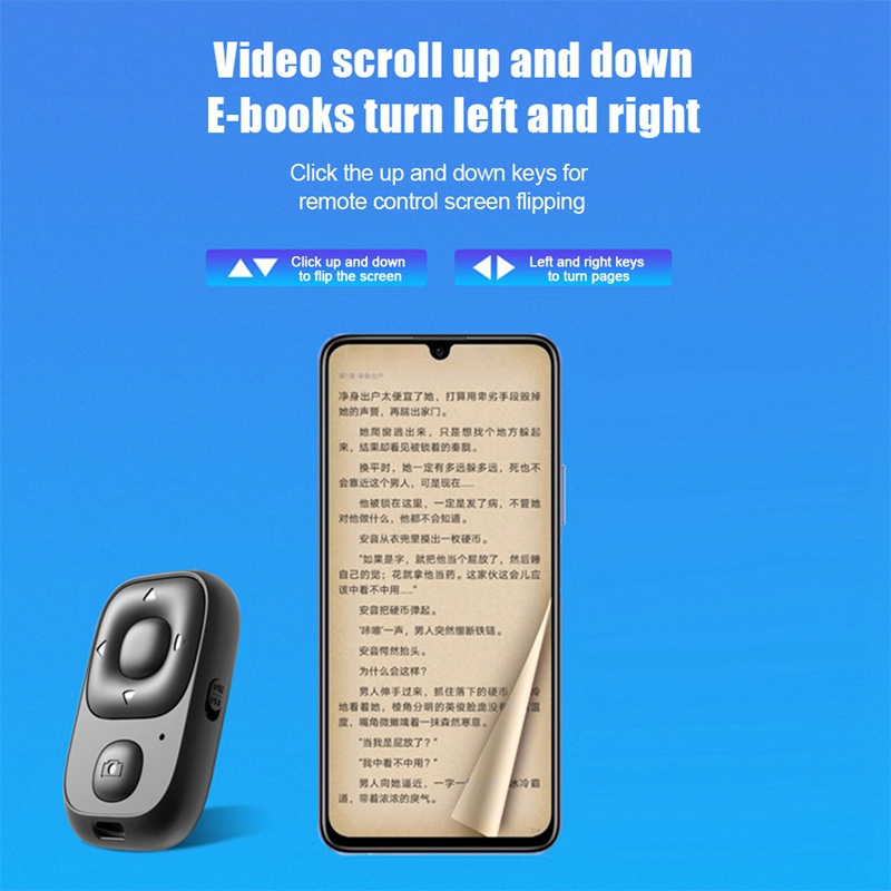 Điều Khiển Từ Xa Không Dây Sạc Lại Được Cho Chụp Ảnh Selfie Điện Thoại