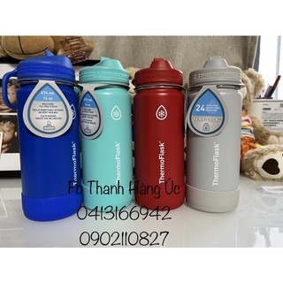 Bình giữ nhiệt ThermoFlask 474ml có ống hút