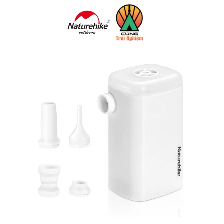 Bộ Bơm Hơi, Quạt Thổi Gió, Thổi Lửa, Sạc Dự Phòng Đa Năng Naturehike NH18Q001-A Pin Lithium Bền Bỉ