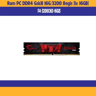 Ram pc ddr4 gskill 16g/3200 aegis