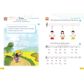 Sách Âm nhạc Lớp 1 (Cánh Diều)