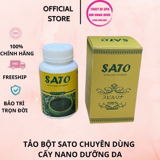 Tảo Bột Sato Chuyên Dùng Cấy Nano Dưỡng Da Trong Spa và Thẩm Mỹ Viện [Hàng Chính Hãng]