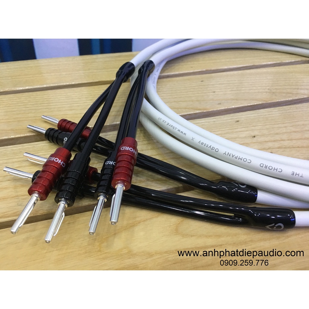 Dây loa cắt mét CHORD Odyssey X speaker cable - 1M