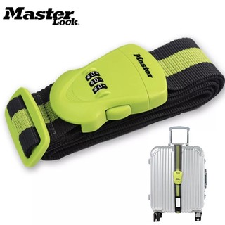 [Hỏa tốc HCM] Dây đai ràng vali Master Lock 4701 EURDGRN có đầu khóa số - MSOFT