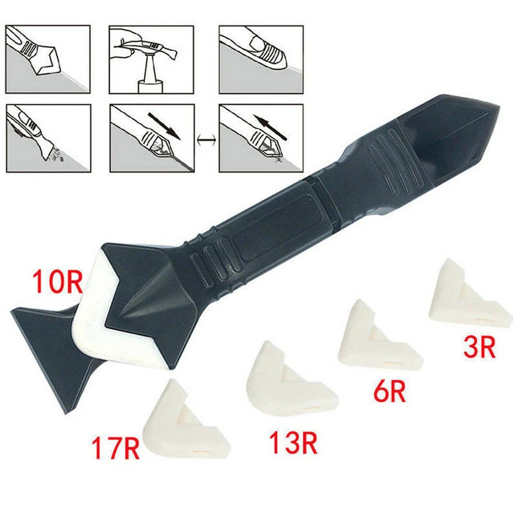 Dụng Cụ Nạo 3 Trong 1 Đa Năng Bằng Silicone Dùng Cho Góc Sàn Nhà