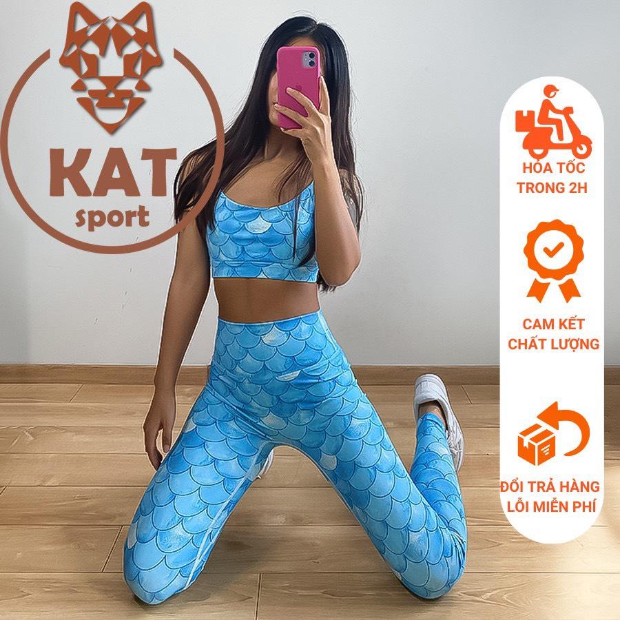 họa tiết tiên cá, cực xinh cực thoải mái. thun poly + spandex