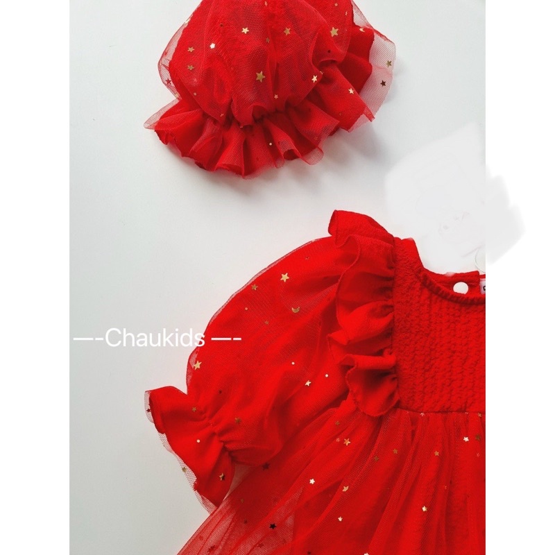 [Hồng Sao] Body cho bé tặng mũ mã 5359073