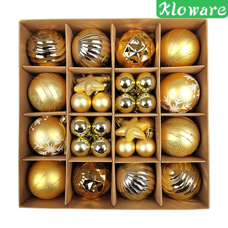 Quả Châu Trang Trí Giáng Sinh 3cm - 6cm