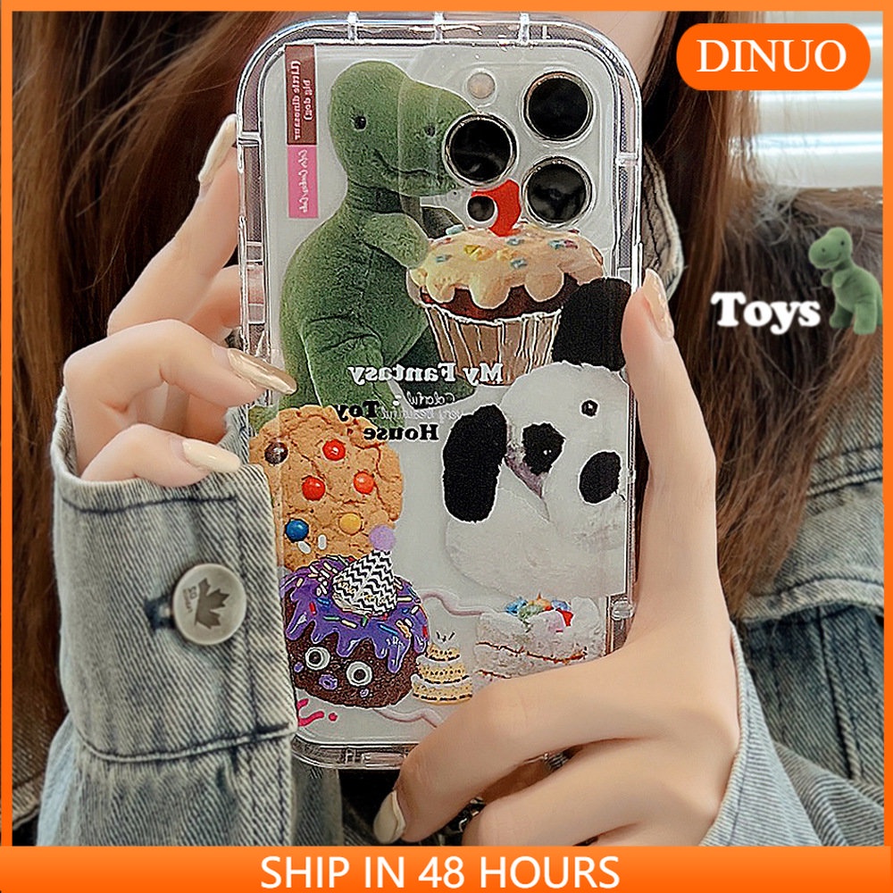 Ốp Điện Thoại Trong Suốt Sáng Tạo Cho iPhone14 13Pro Max 11 14pro 12-III