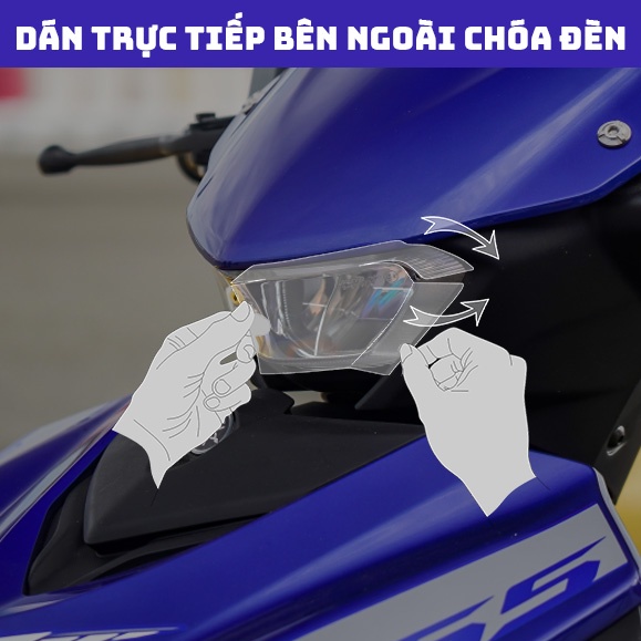 Decal dán đèn COS xe EX 155 chống trầy xước bảo vệ  YAMAHA EXCITER 155