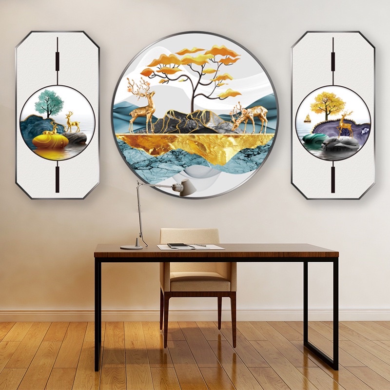 Decal Dán Tường Mẫu Khung 3D sẵn keo