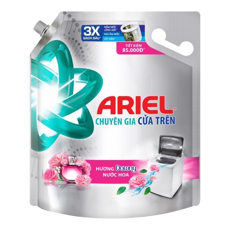 Nước Giặt Ariel Hương Downy Đậm Đặc Sạch Nhanh Túi 3.2kg