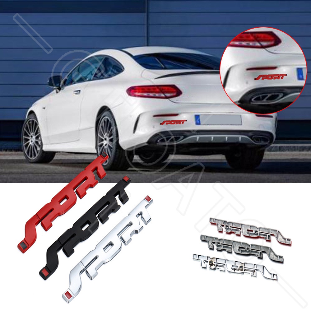 GTIOATO Sport Biểu Tượng Xe Kim Loại Huy Hiệu Xe Hơi Huy Hiệu Ô Tô Biểu Tượng Xe Hơi Biểu Tượng Oto Biểu Tượng Ô Tô Phụ KiệN Trang Trí Ô Tô