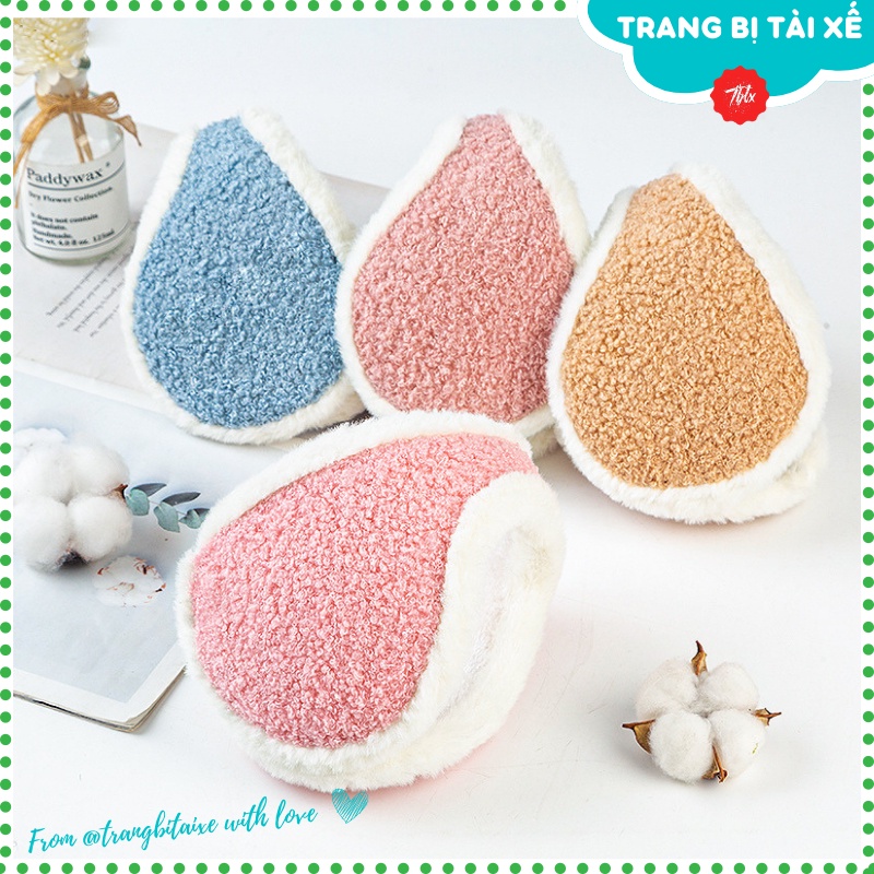 Bịt tai 7 sắc cầu vồng cute loại xịn màu đẹp mắt giữ ấm mùa đông cho nam nữ unisex chụp tai đi xe máy làm quà - BT7M