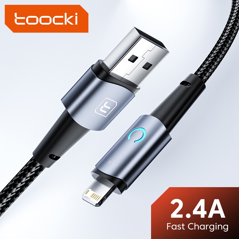 Dây Cáp Sạc Nhanh Toocki 2.4A USB Os 20W