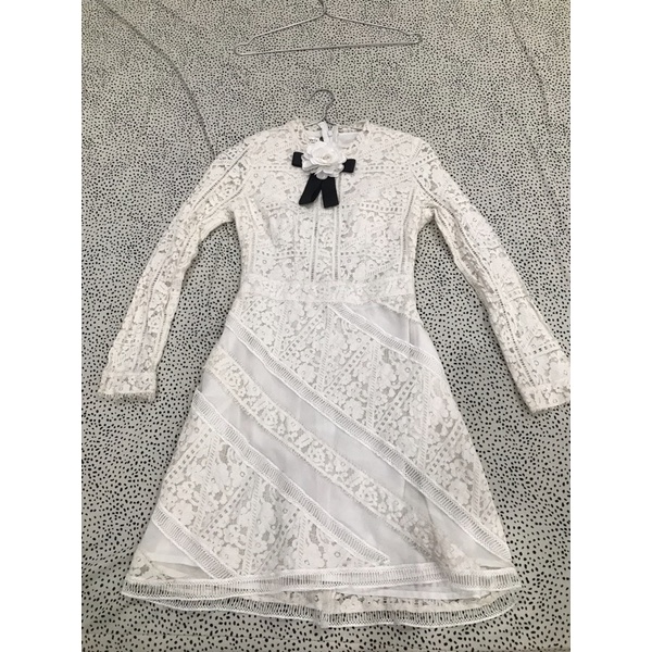 Váy ren tay dài thanh lý 100k ren đẹp