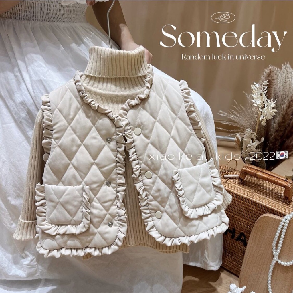 Áo Khoác Lông Cừu Giữ Ấm Mùa Thu Đông Phong Cách Mới Cho Bé Gái